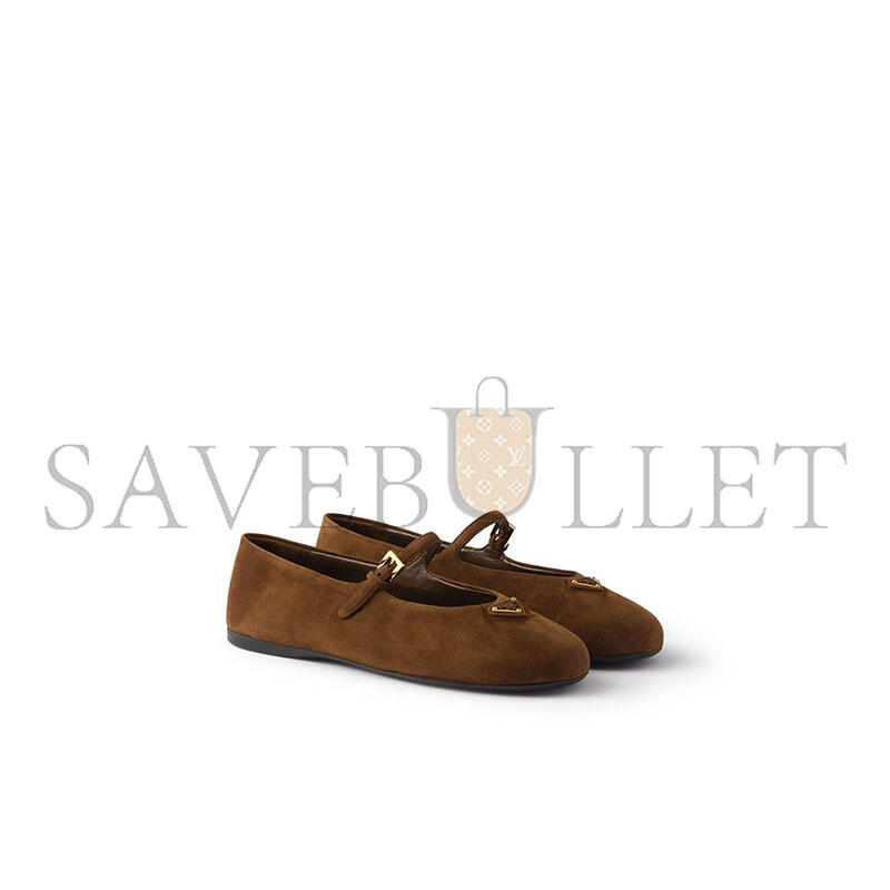 Pra*a suede ballerinas 1f793n